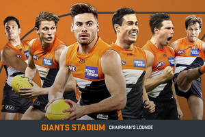 GWS Giants AFL Chairman's Lounge Experience0