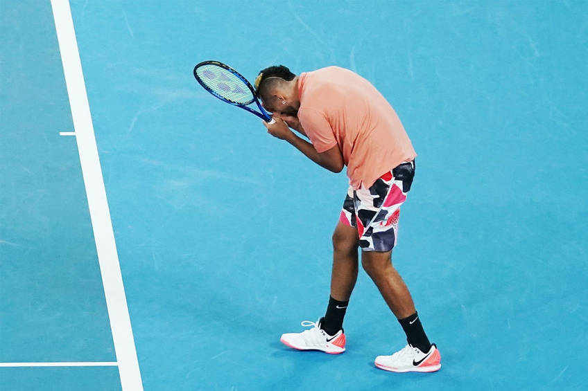 Win a Nick Kyrgios Australian Open Match Raquet1
