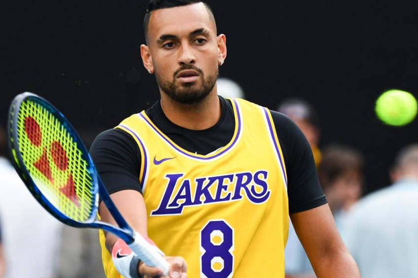 Win a Nick Kyrgios Australian Open Match Raquet2