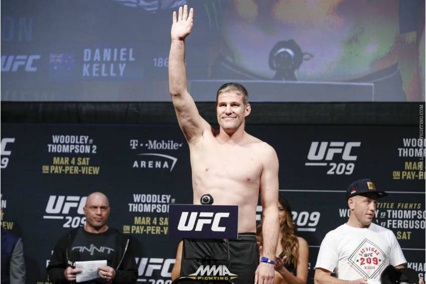 Dan Kelly UFC Training Experience0