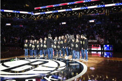 Brooklyn Nets National Anthem Experience