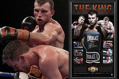 JEFF HORN SIGNED 'THE KING OF THE RING'