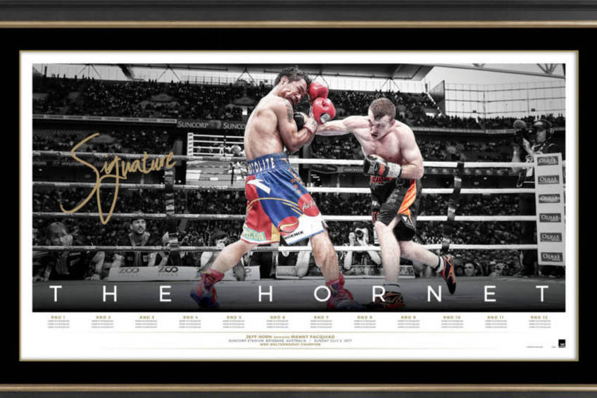 JEFF HORN SIGNED 'THE HORNET'0