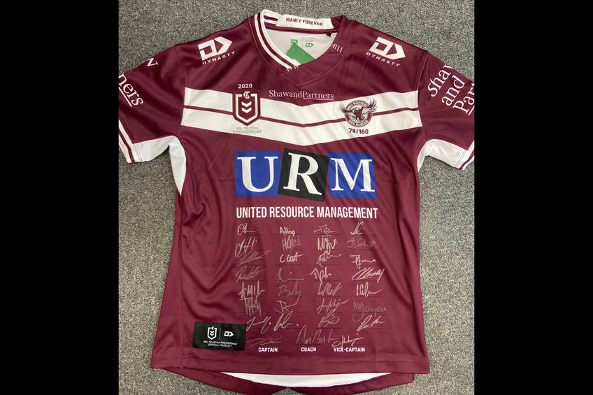 Manly Warringah Sea Eagles 2021 Signed Jersey0
