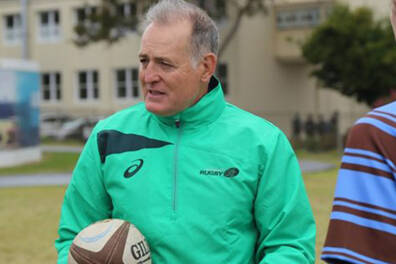 Training Session With Rugby Legend David Campese