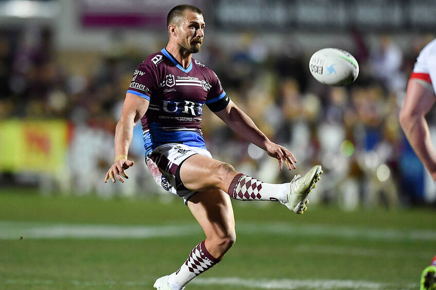 #6 Kieran Foran Player-Issued Sea Eagles Community Jersey0