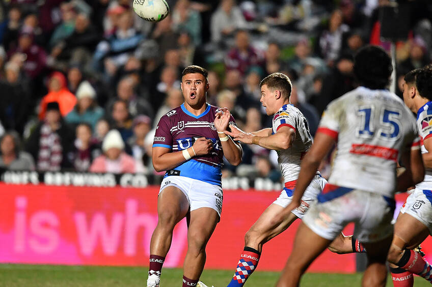 #15 Josh Schuster Player-Issued Sea Eagles Community Jersey0