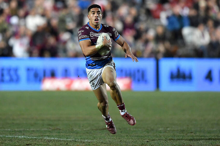 #4 Tolu Koula Player-Issued Sea Eagles Community Jersey0