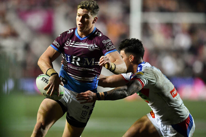 #1 Reuben Garrick Player-Issued Sea Eagles Community Jersey0