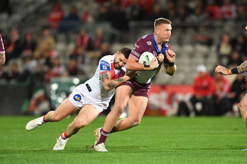 main#8 Sean Keppie Player-Issued Sea Eagles Pepsi Max Jersey0