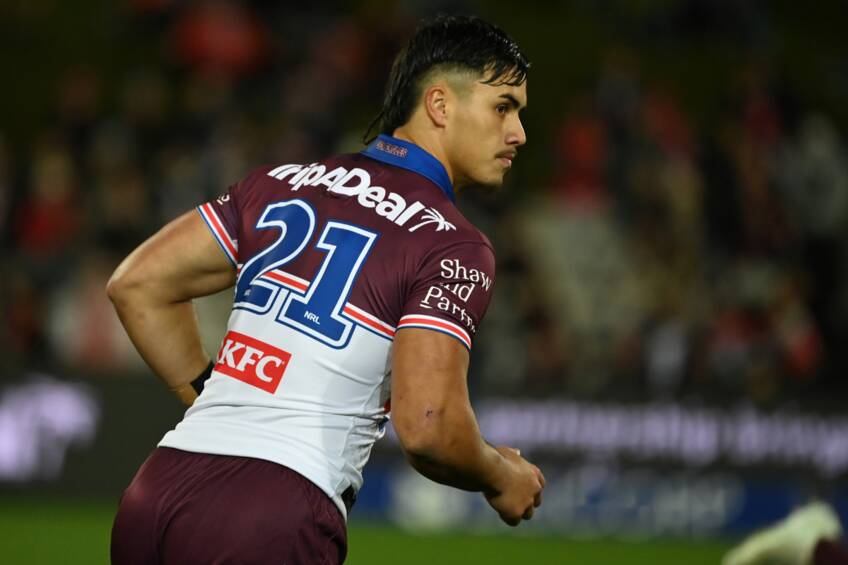 main#21 Kaeo Weekes Player-Issued Sea Eagles Pepsi Max Jersey0