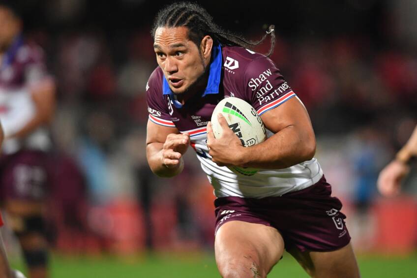 main#16 Martin Taupau Player-Issued Sea Eagles Pepsi Max Jersey0