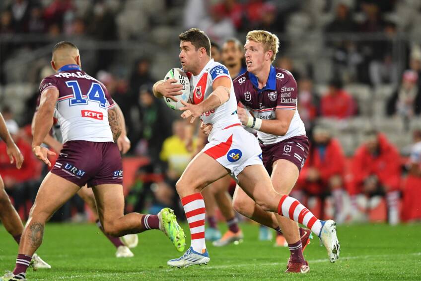 main#18 Ben Trbojevic Player-Issued Sea Eagles Pepsi Max Jersey0