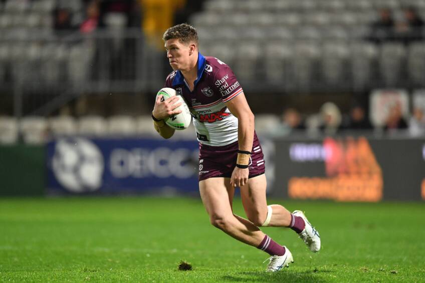 main#1 Reuben Garrick Player-Issued Sea Eagles Pepsi Max Jersey0