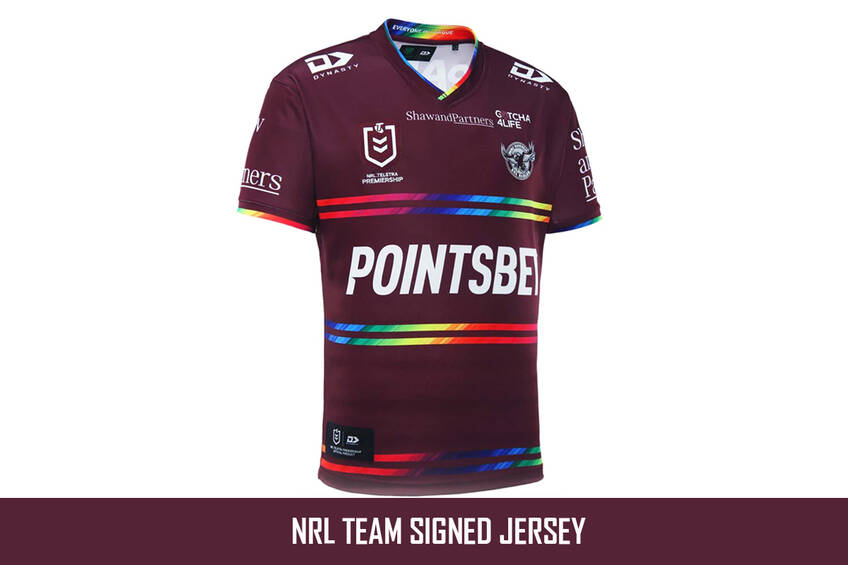 NRL team signed - Everyone in League signed Jersey0