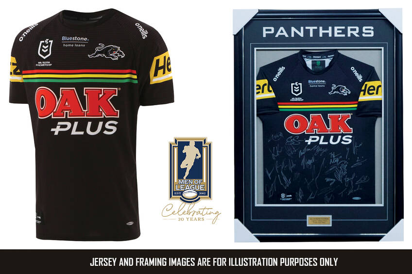 mainPenrith Panthers NRL 2022 Grand Final Team Signed Jersey0