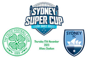 Celtic FC V Sydney FC Game Team Ambassador - Walk the team onto the field1