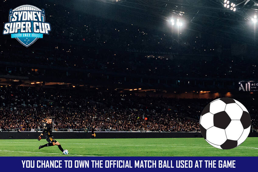 Own the Official Match Ball and watch the players run out0