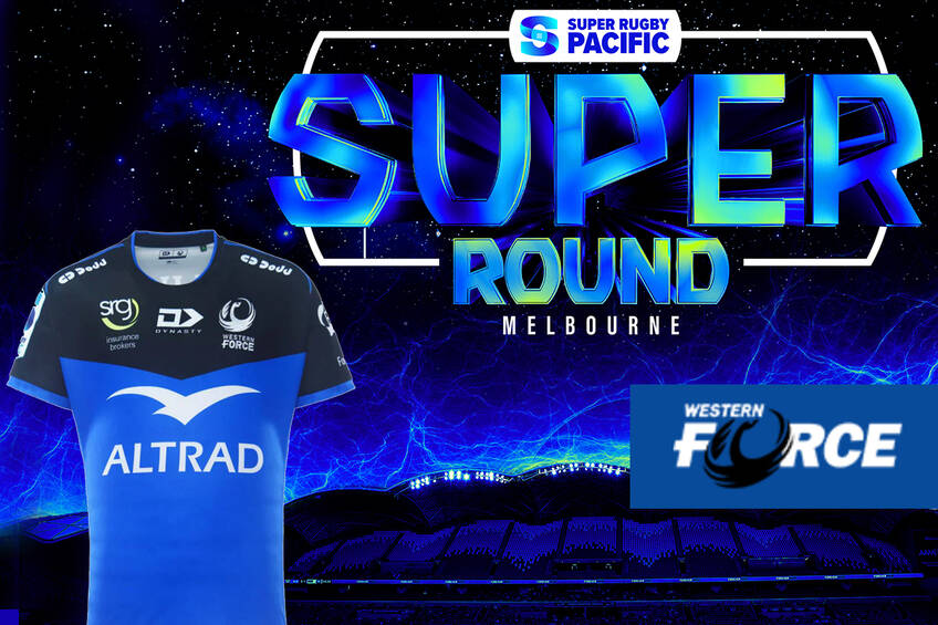 Western Force Signed Team Jersey0