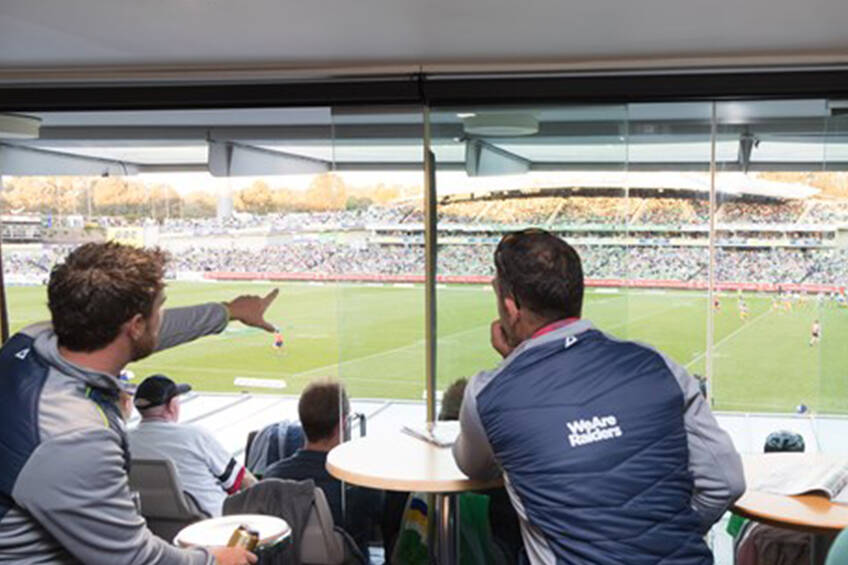 Canberra Raiders corporate suites0