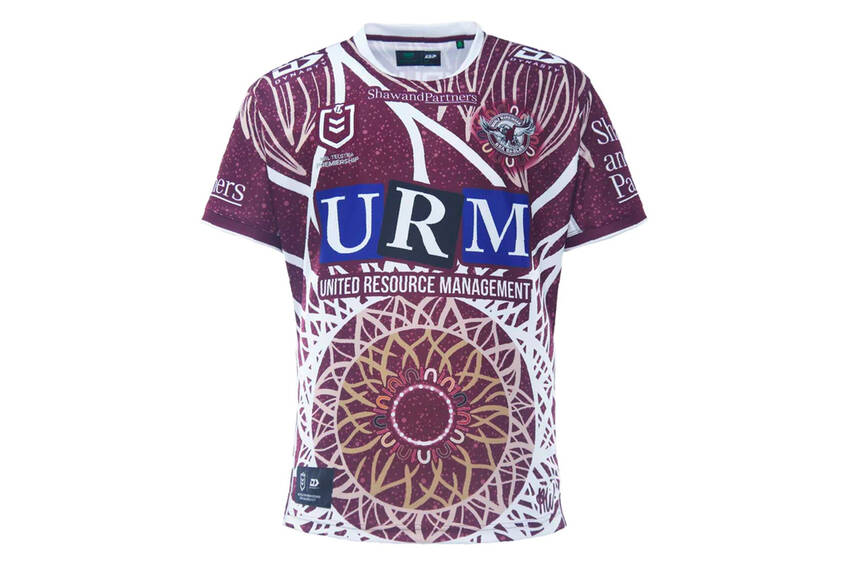 main13. Jake Trbojevic’s Player-Issued Sea Eagles Indigenous Jersey1
