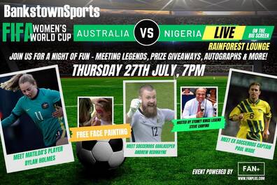 FIFA Women’s World Cup Viewing Party at Bankstown Sports Club