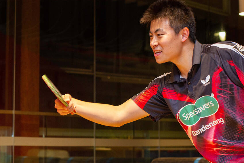 Olympian Heming Hu Table Tennis Experience0