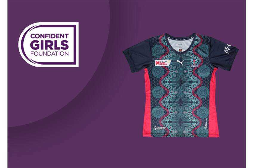 Signed 2023 Vixens First Nations training top0