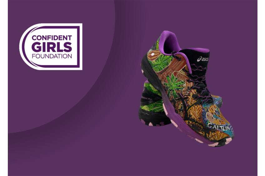 Caitlin Thwaites First Nations 2020 Game match worn shoes0