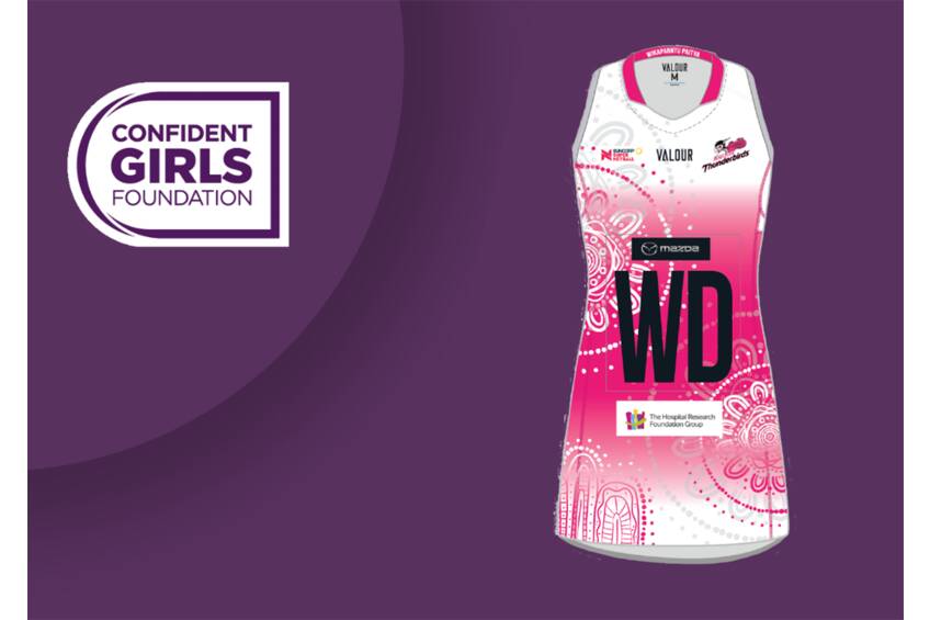 Signed 2023 Adelaide Thunderbirds First Nations Dress0