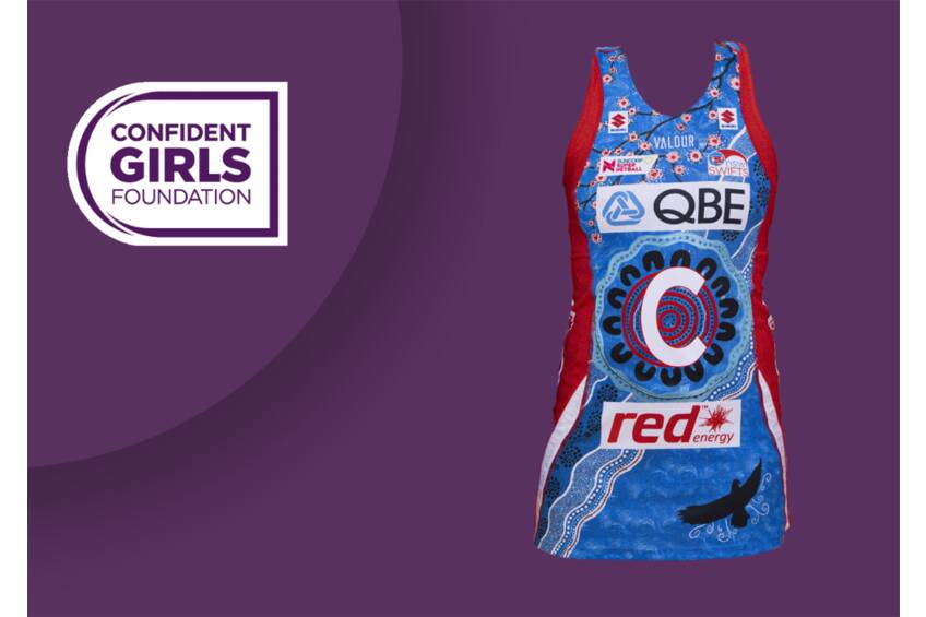 Signed 2023 NSW SWIFTS First Nations Dress0