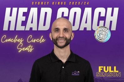 Sydney Kings Coaches Circle Seats -Full Season