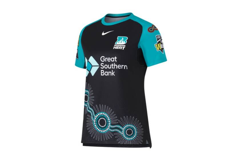 #17 Max Bryant Brisbane Heat Signed Indigenous Match Shirt0