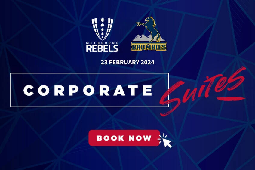 Corporate Suite - Rebels vs Brumbies, 23 February 20240