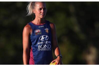 Aussie Rules Kaitlyn Ashmore Coaching Clinic