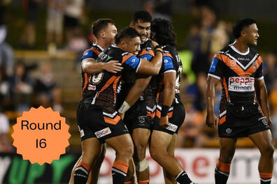 Game Day Photo Under the Posts R16 Experience