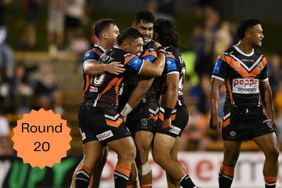 Game Day Photo Under the Posts R20 Experience