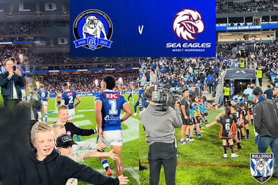Bulldogs 2nd Half Guard of Honour R21
