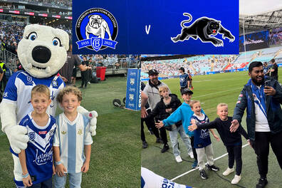Bulldogs 2nd Half Guard of Honour R26