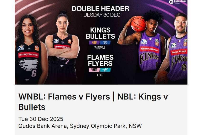 Sydney Kings Guard of Honour Experience Rd 14 v Bullets0
