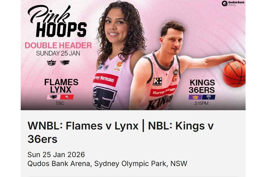 Sydney Kings Guard of Honour Experience Rd 18 v 36ers0