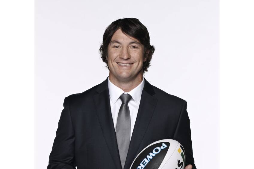 Signed Custom Designed New Balance Playing Shirt - Nathan  Hindmarsh0