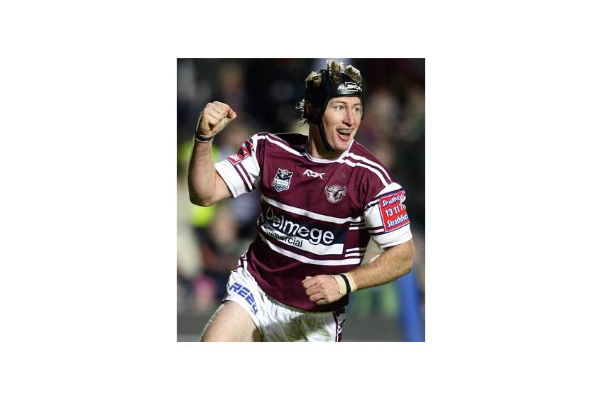 Signed Custom Designed New Balance Playing Shirt - Steve Menzies0