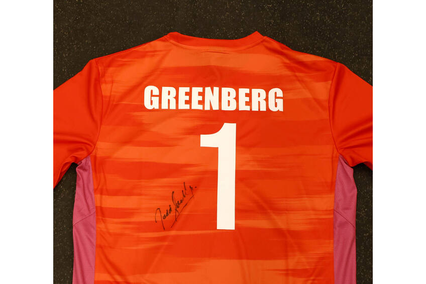 mainSigned Custom Designed New Balance Playing Shirt - Todd Greenberg1