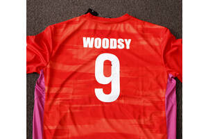 Signed Custom Designed New Balance Playing Shirt - Aaron Woods1