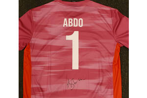 Signed Custom Designed New Balance Playing Shirt - Andrew Abdo1