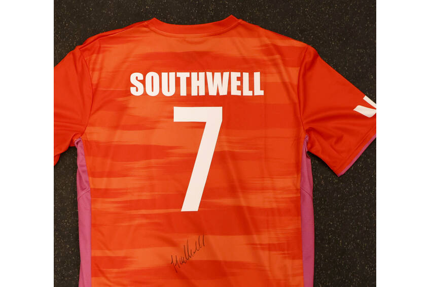 mainSigned Custom Designed New Balance Playing Shirt - Jesse Southwell1