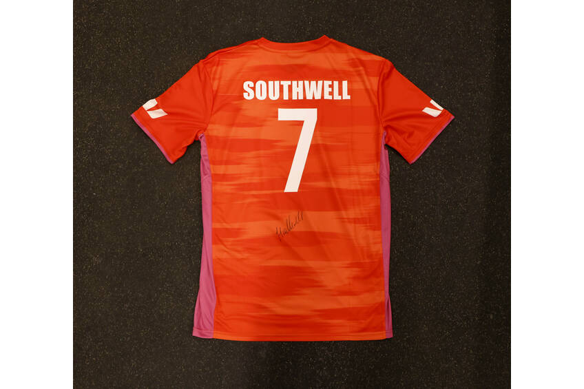 mainSigned Custom Designed New Balance Playing Shirt - Jesse Southwell0
