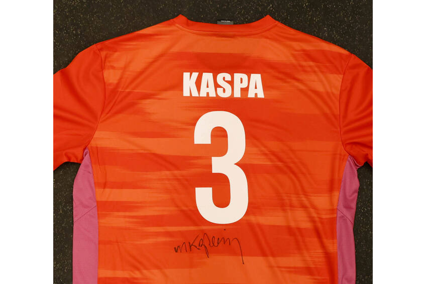 mainSigned Custom Designed New Balance Playing Shirt - Michael  Kasprowicz1