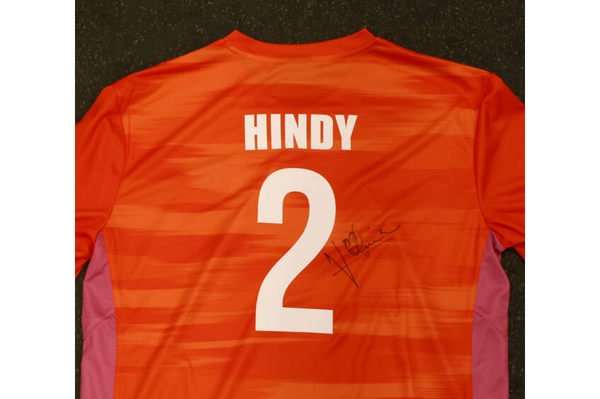 mainSigned Custom Designed New Balance Playing Shirt - Nathan  Hindmarsh1